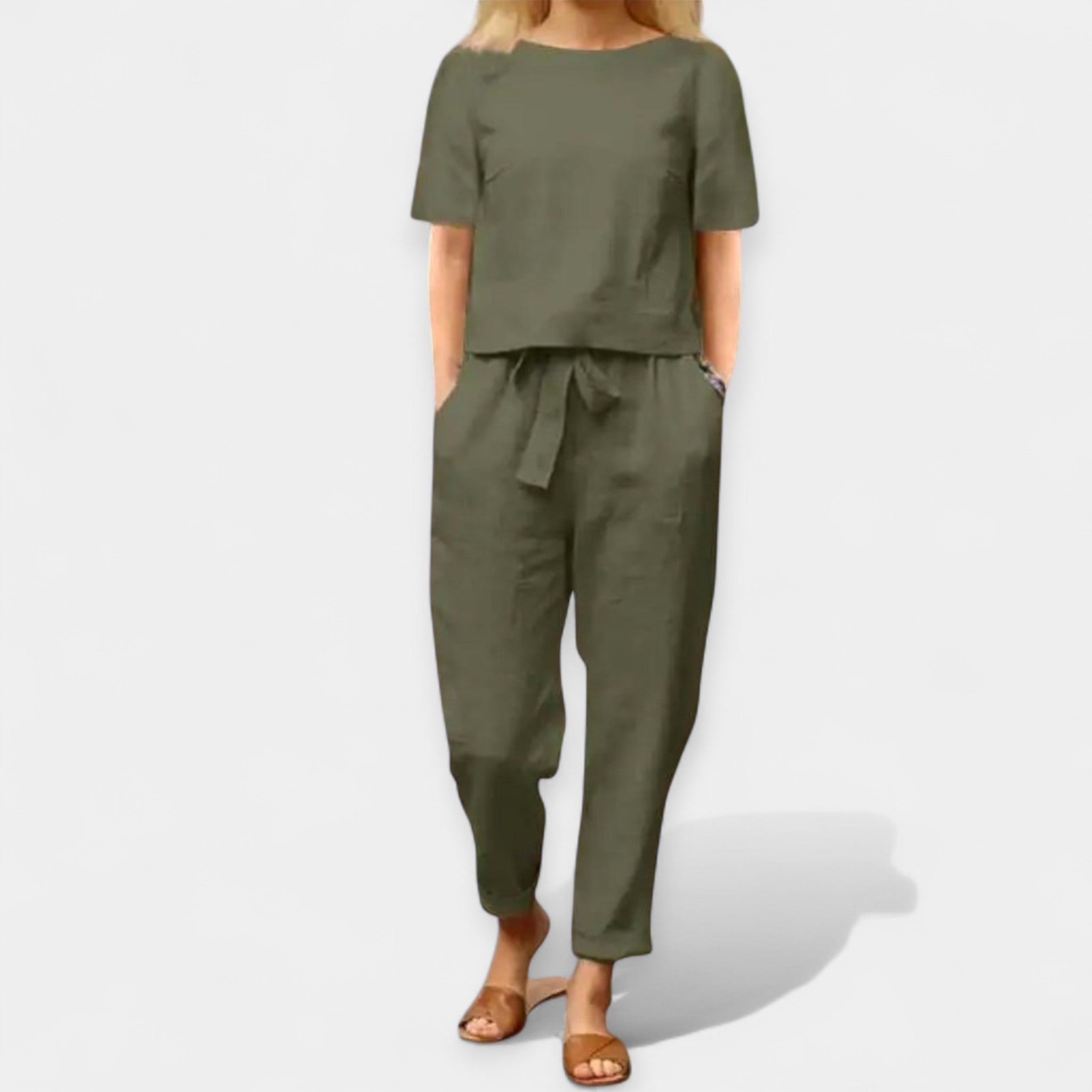 Set d’Été Bicolore et Confortable