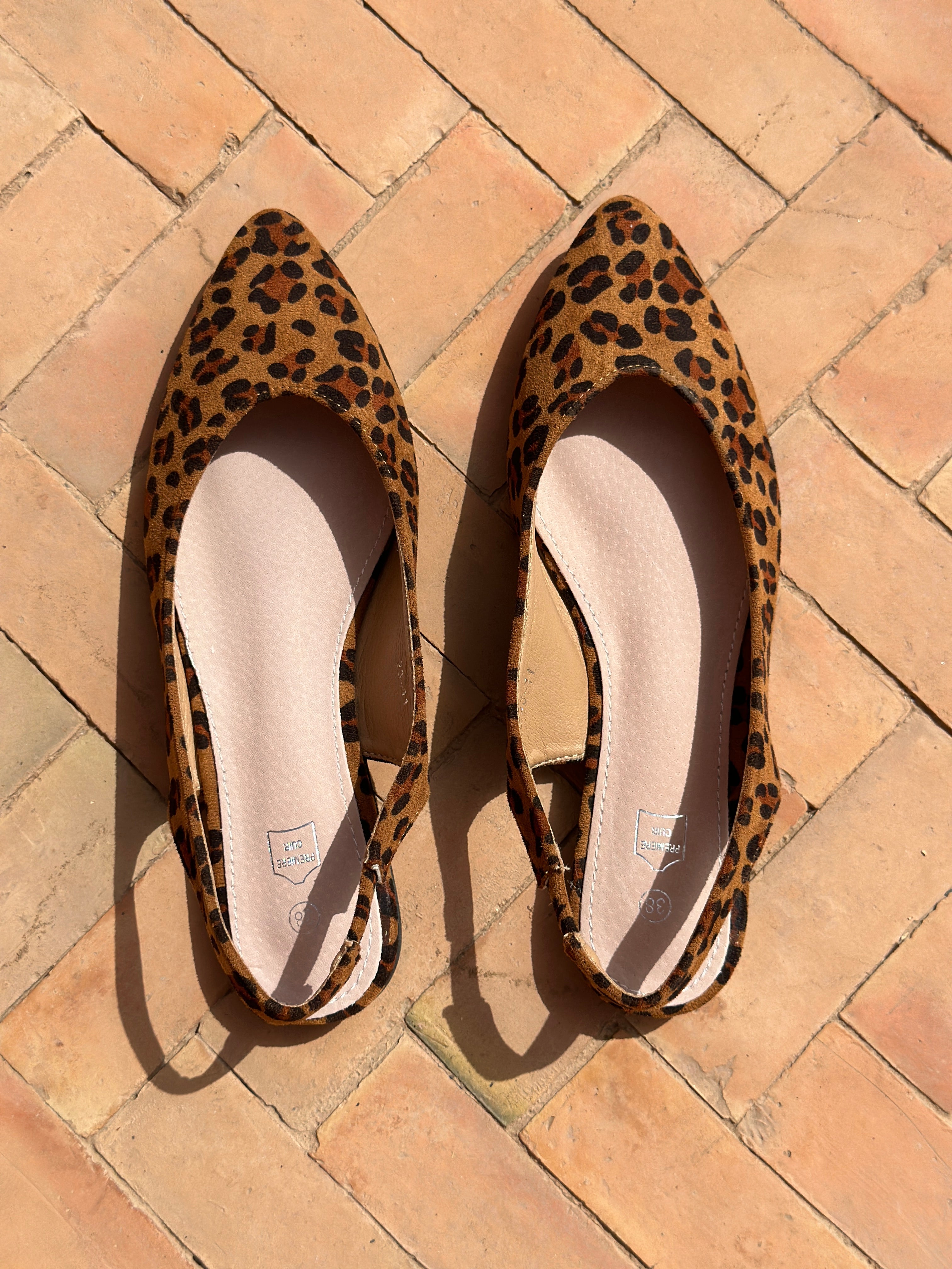 Slingbacks Charline léopard