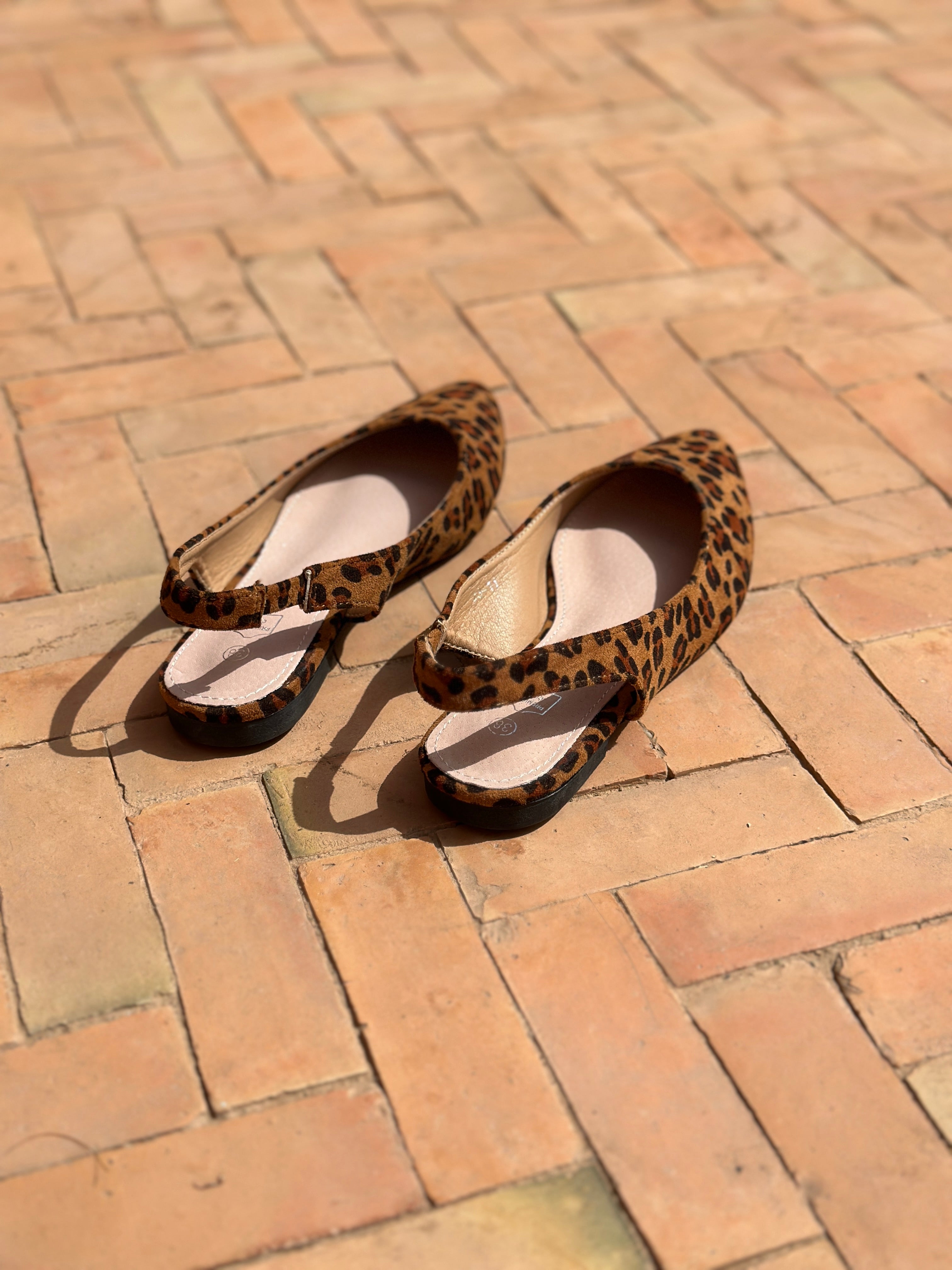Slingbacks Charline léopard