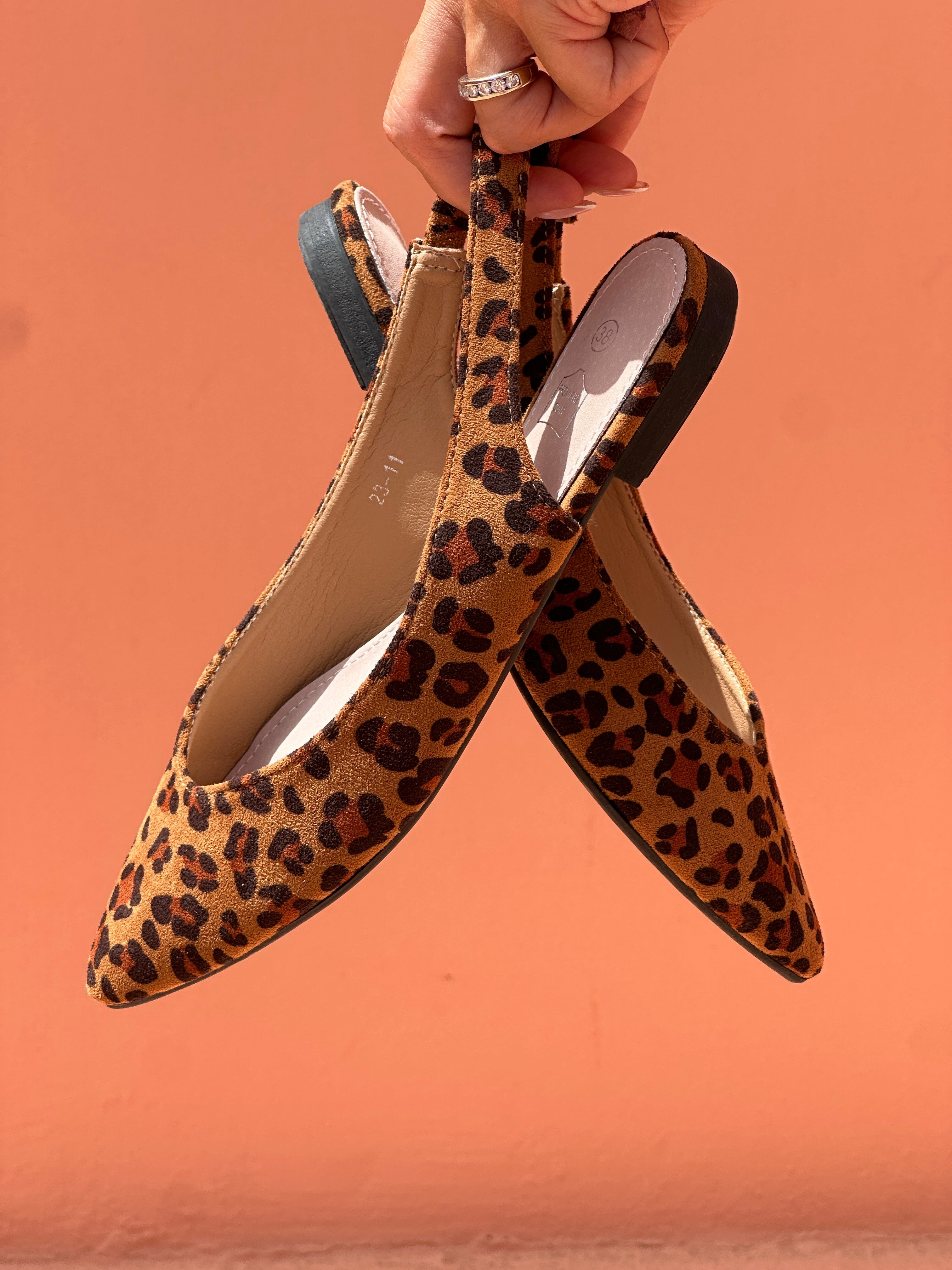 Slingbacks Charline léopard