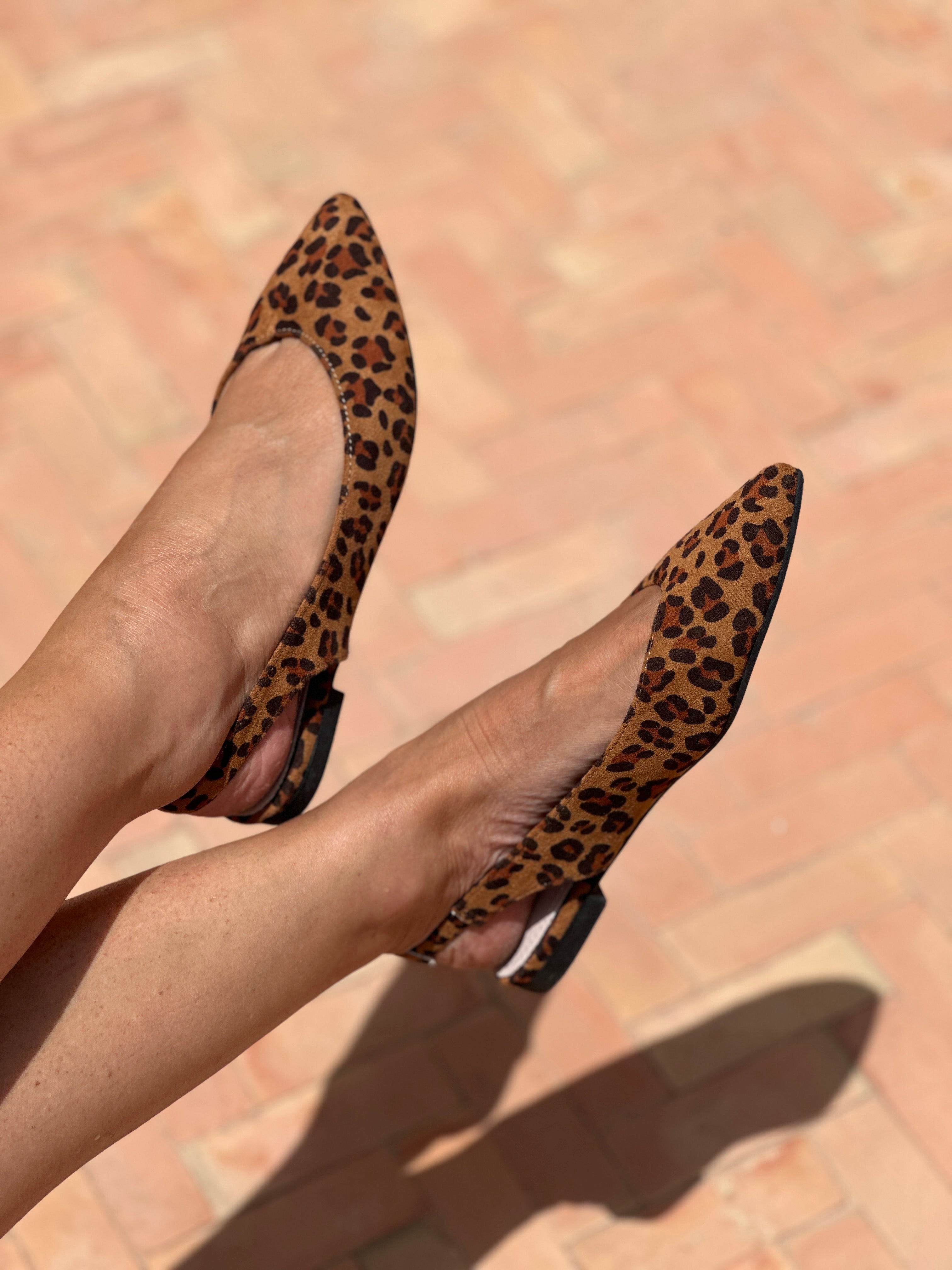 Slingbacks Charline léopard
