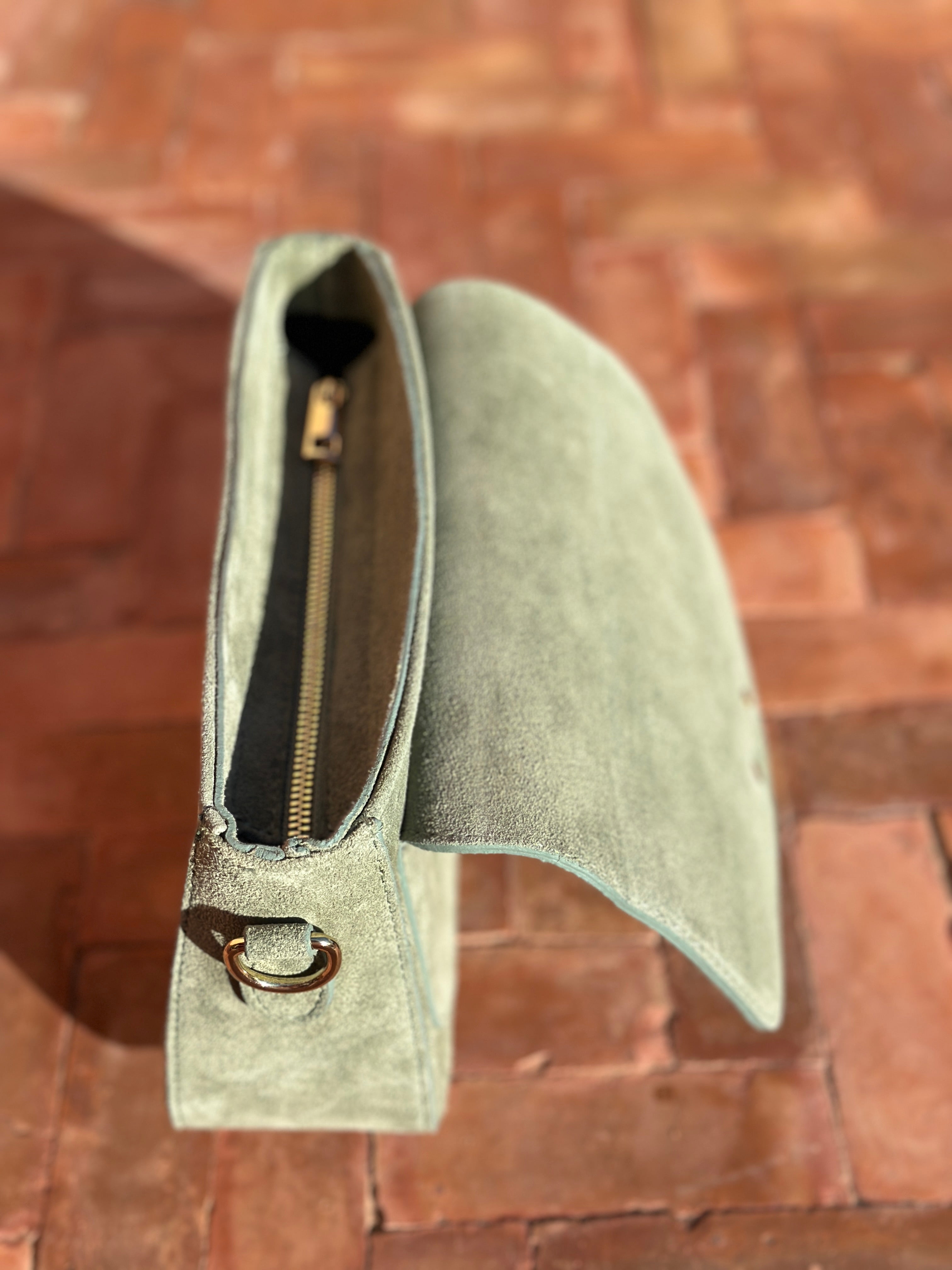 Sac en daim – Couleurs ensoleillées