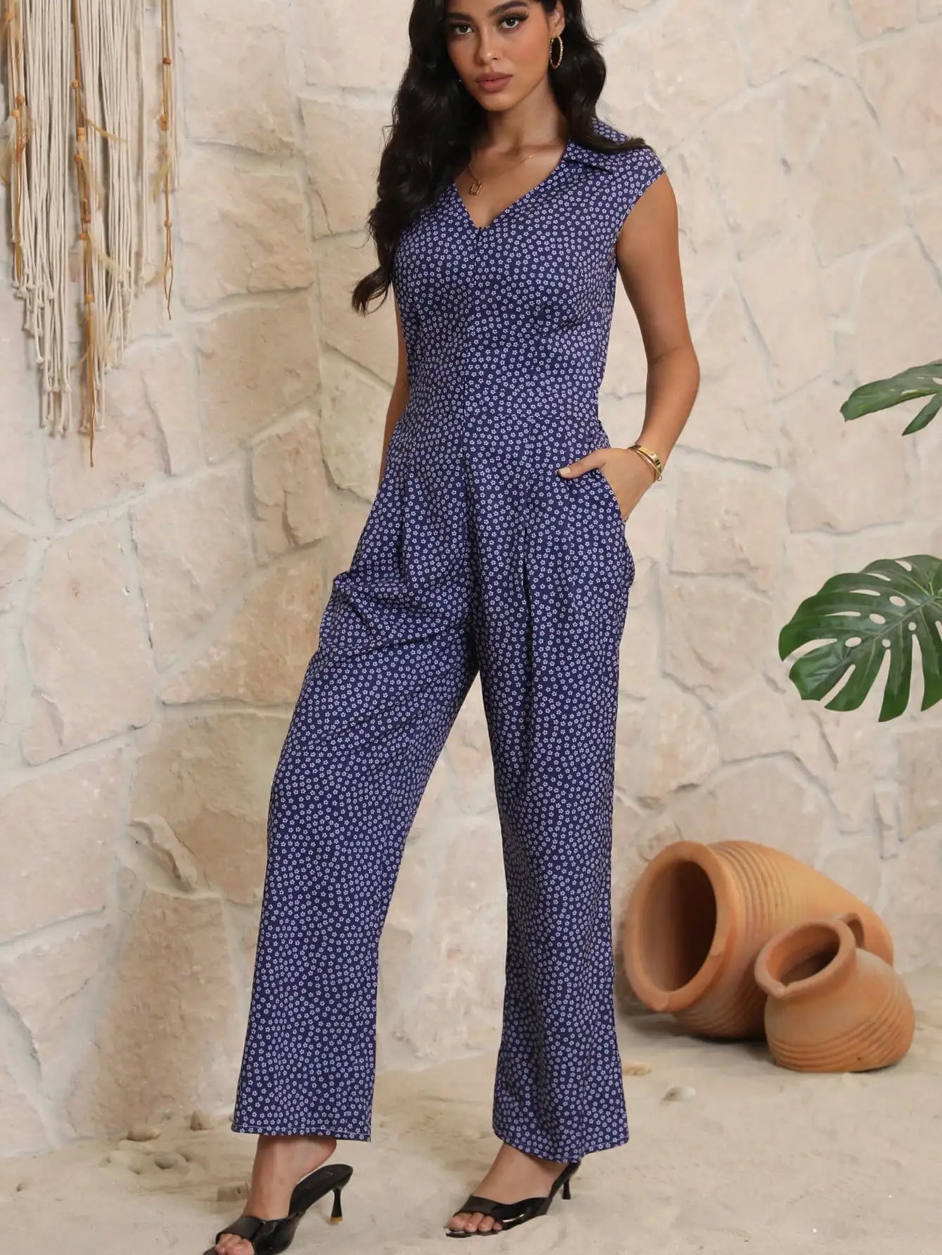 Manon | Jumpsuit Bohème & Élégance Fluide