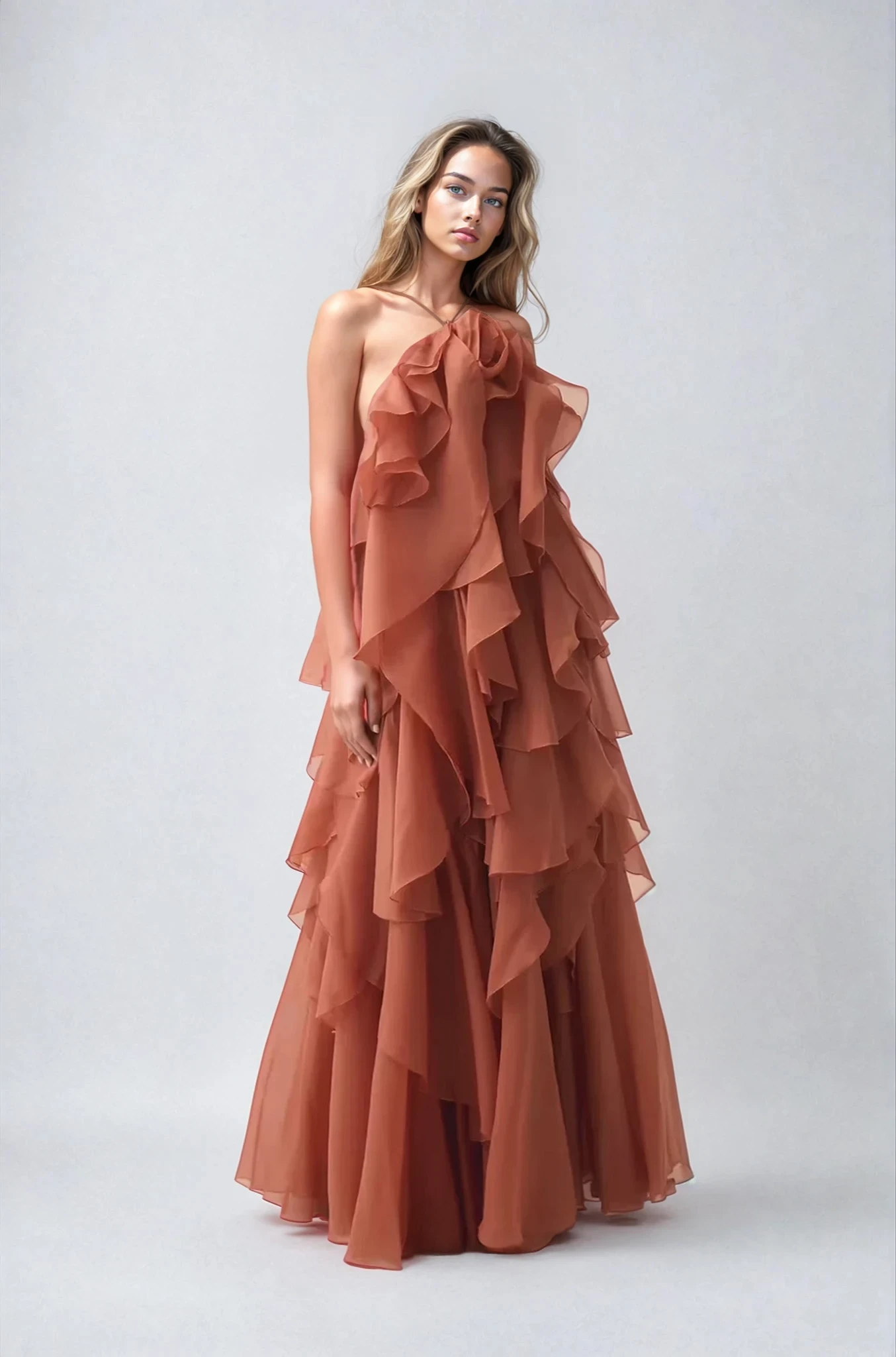 Blanka™ | Robe Maxi Élégante – Raffinement Sans Effort