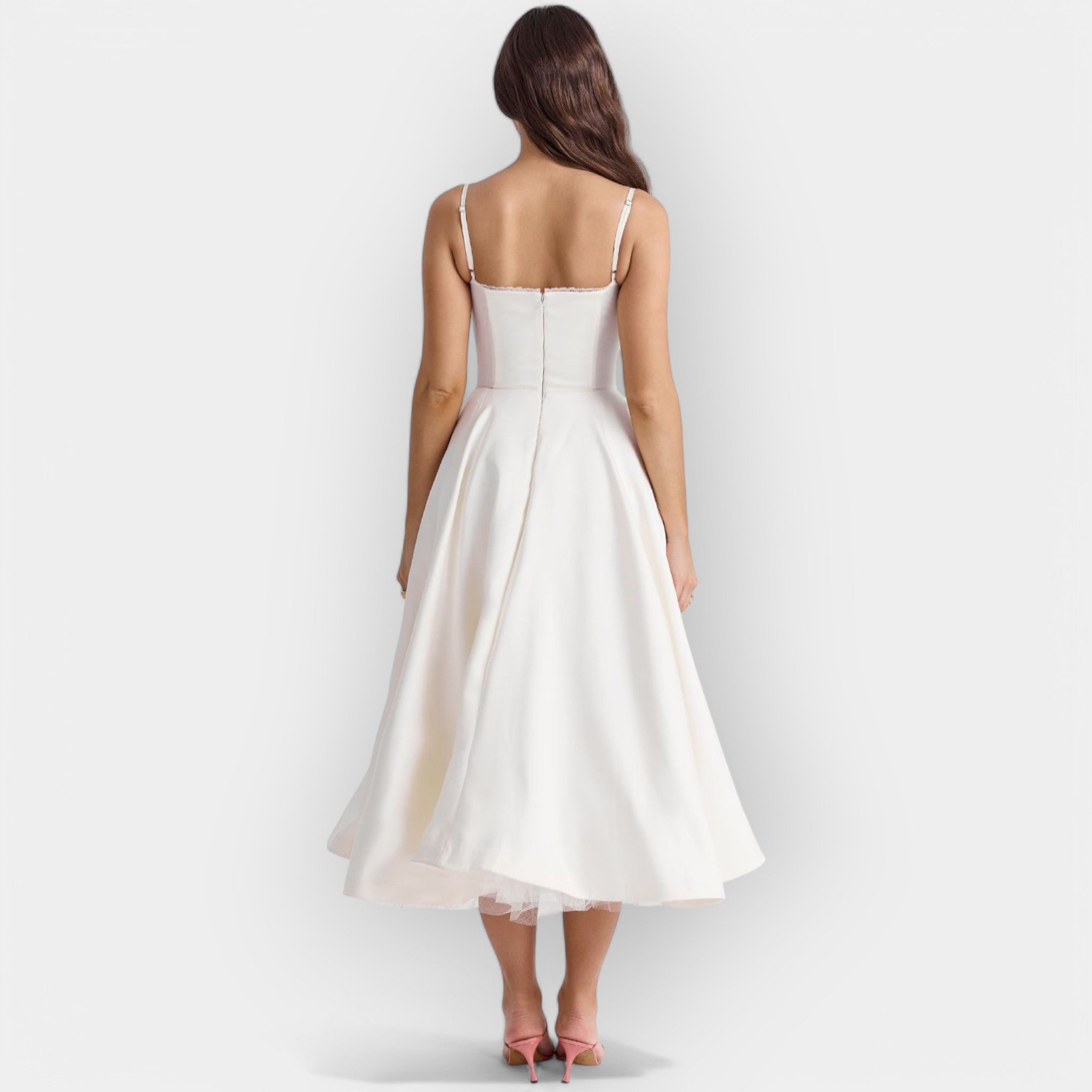 Robe Midi Épurée d'Été