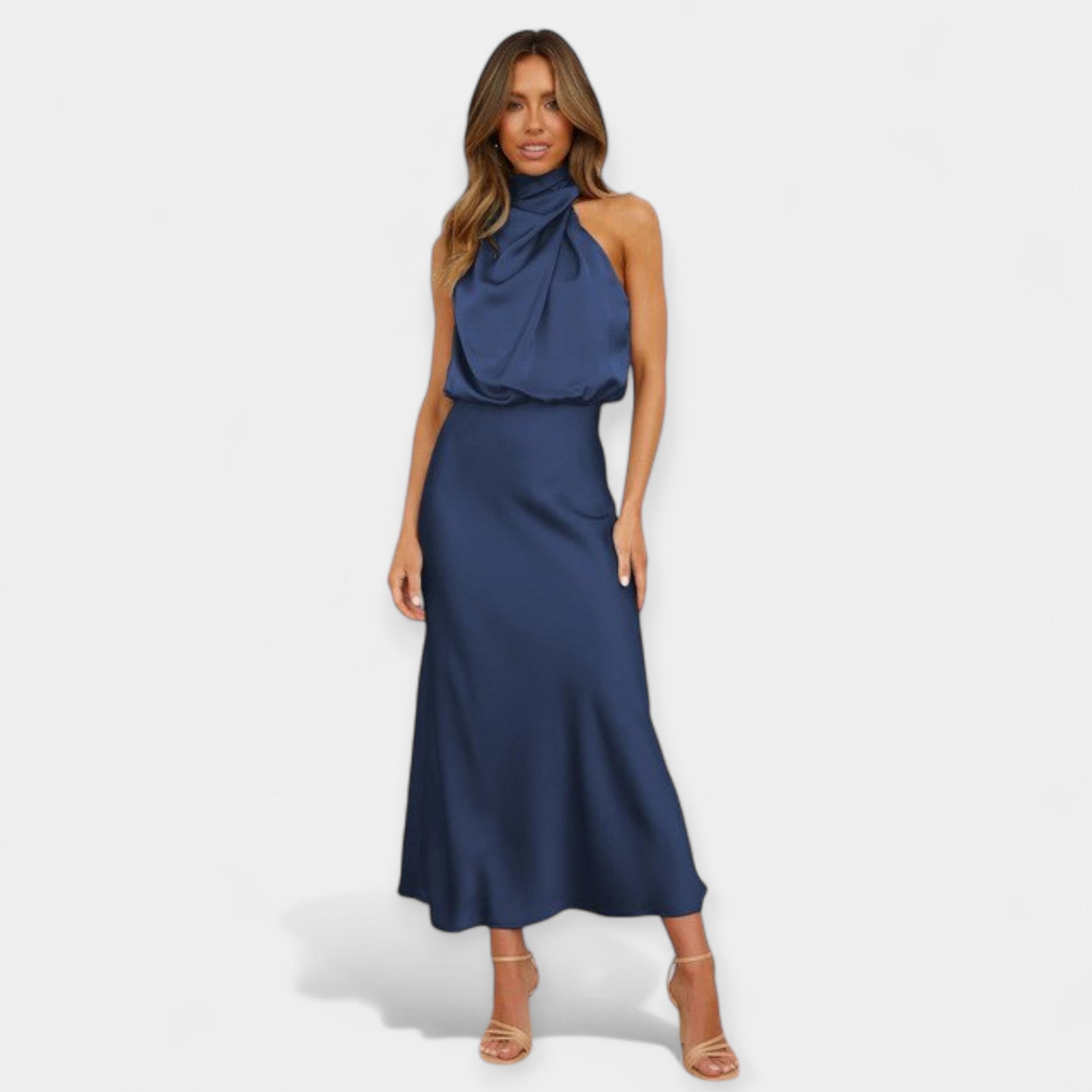 Robe Maxi Off-Shoulder