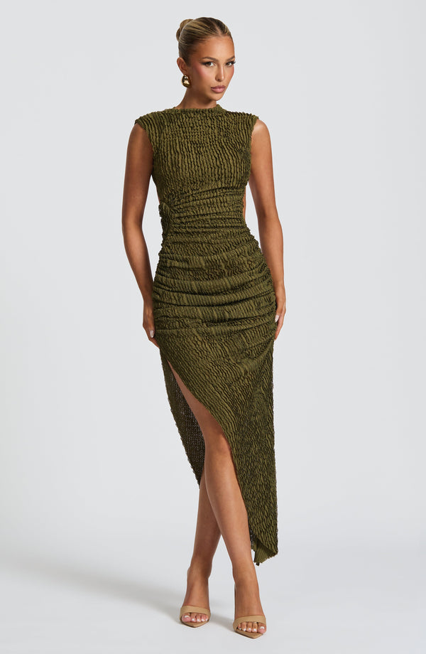 Aurelia™ | Robe Asymétrique & Élégance Sculptée
