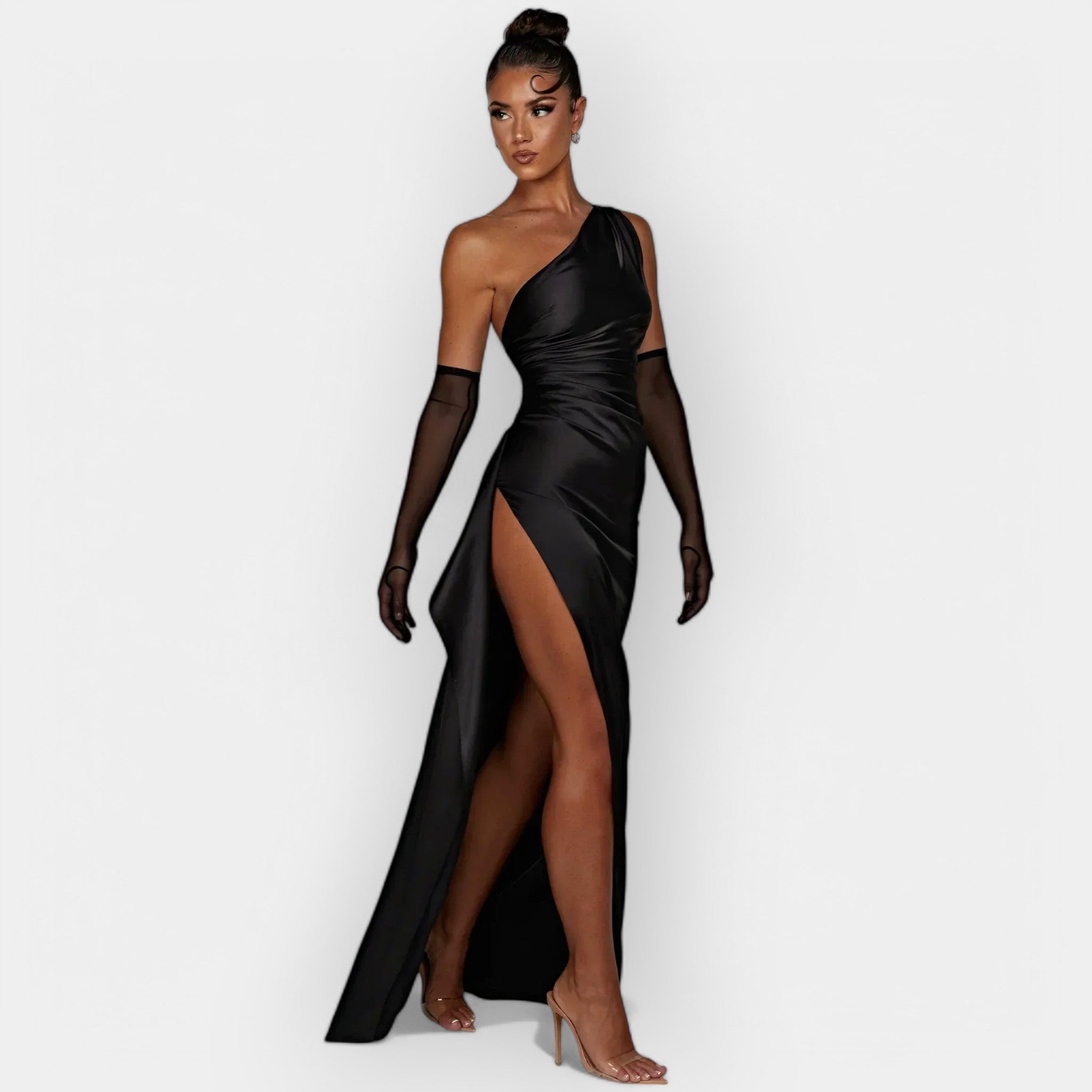 Robe en Satin pour Soirées Élégantes