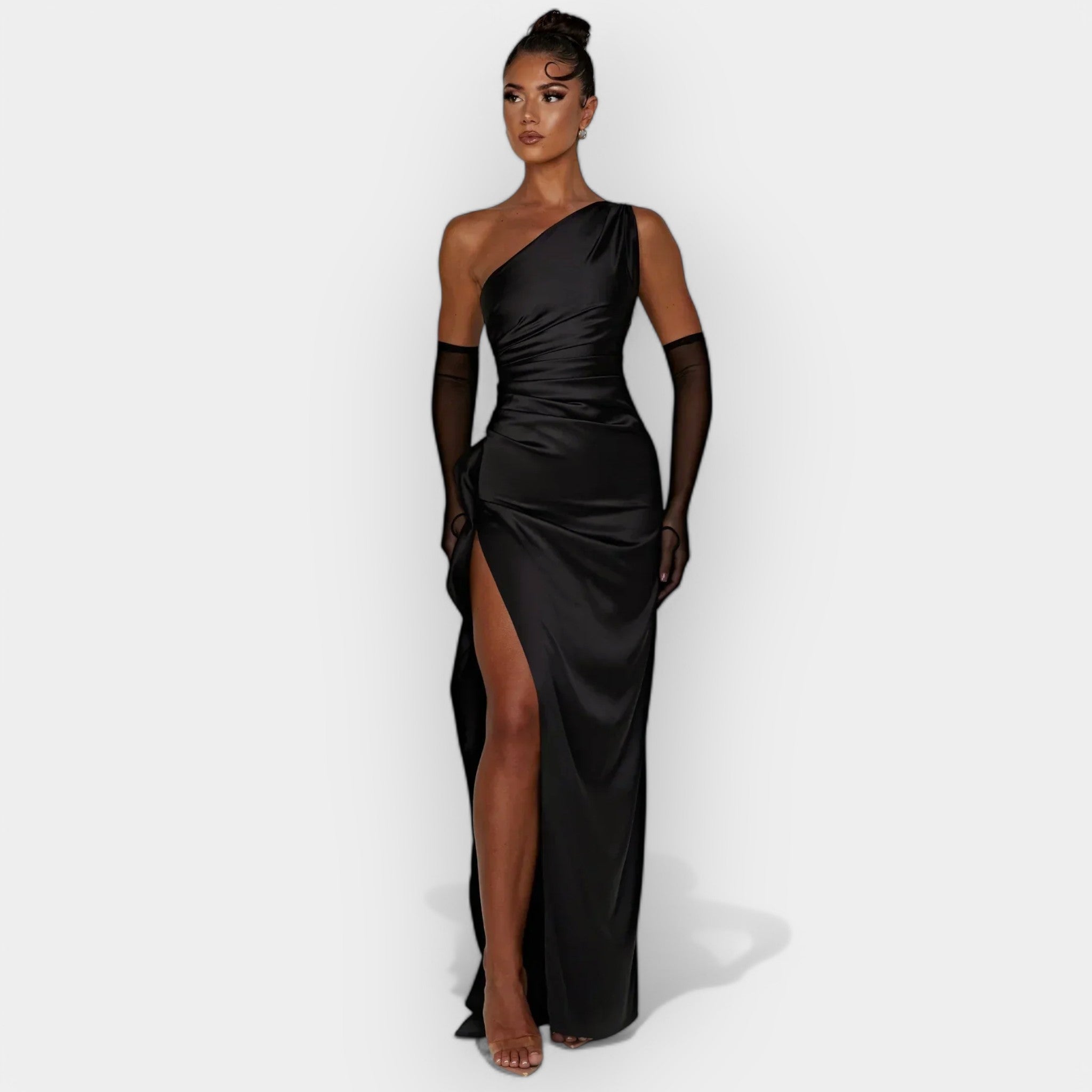 Robe en Satin pour Soirées Élégantes