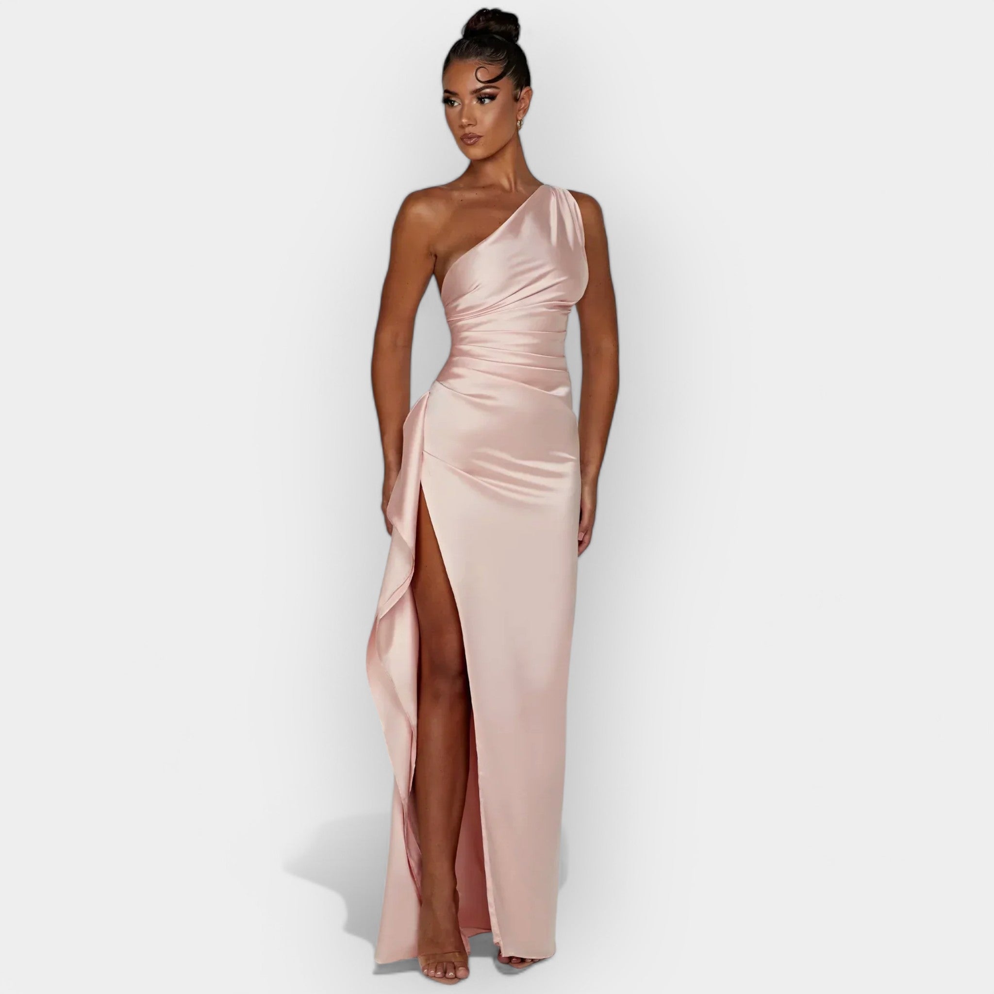 Robe en Satin pour Soirées Élégantes