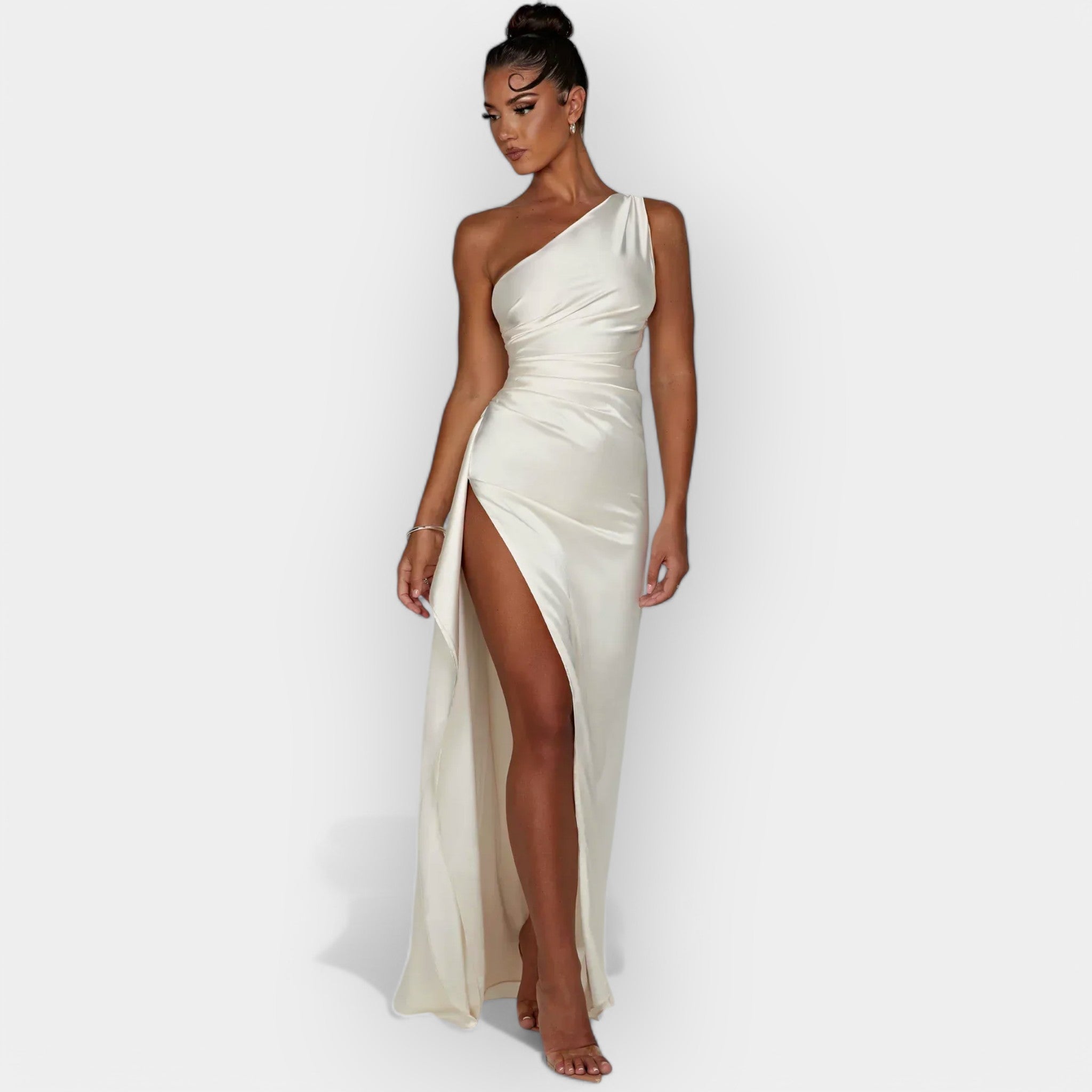 Robe en Satin pour Soirées Élégantes