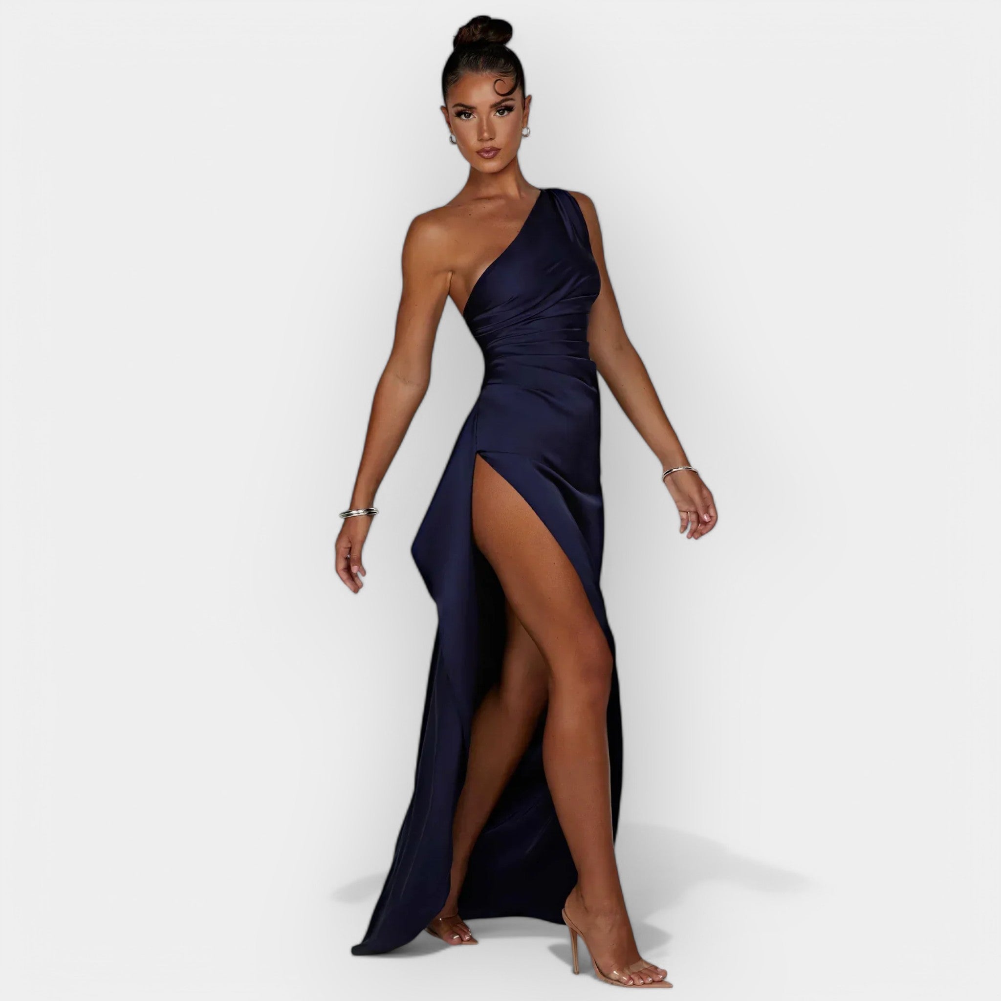 Robe en Satin pour Soirées Élégantes
