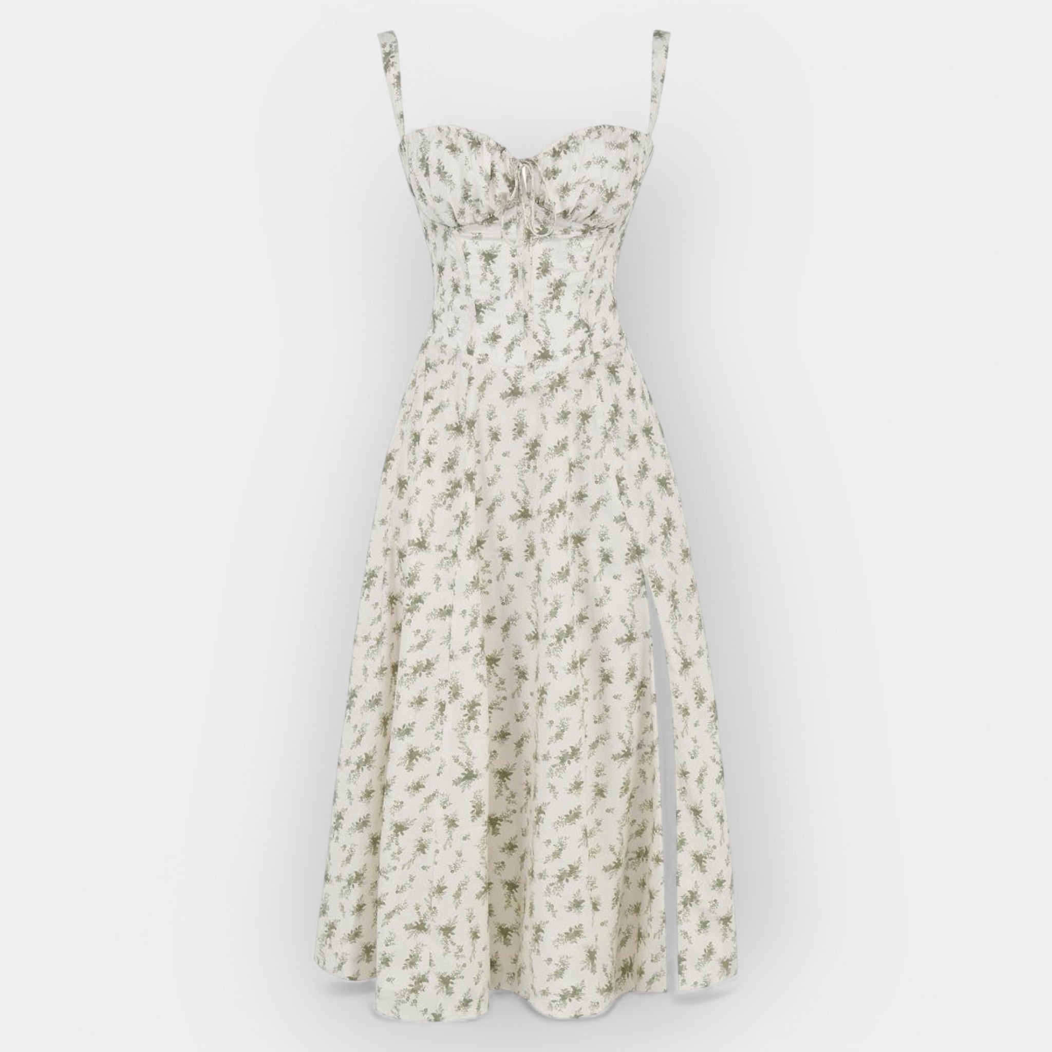 Robe Midi avec Corset