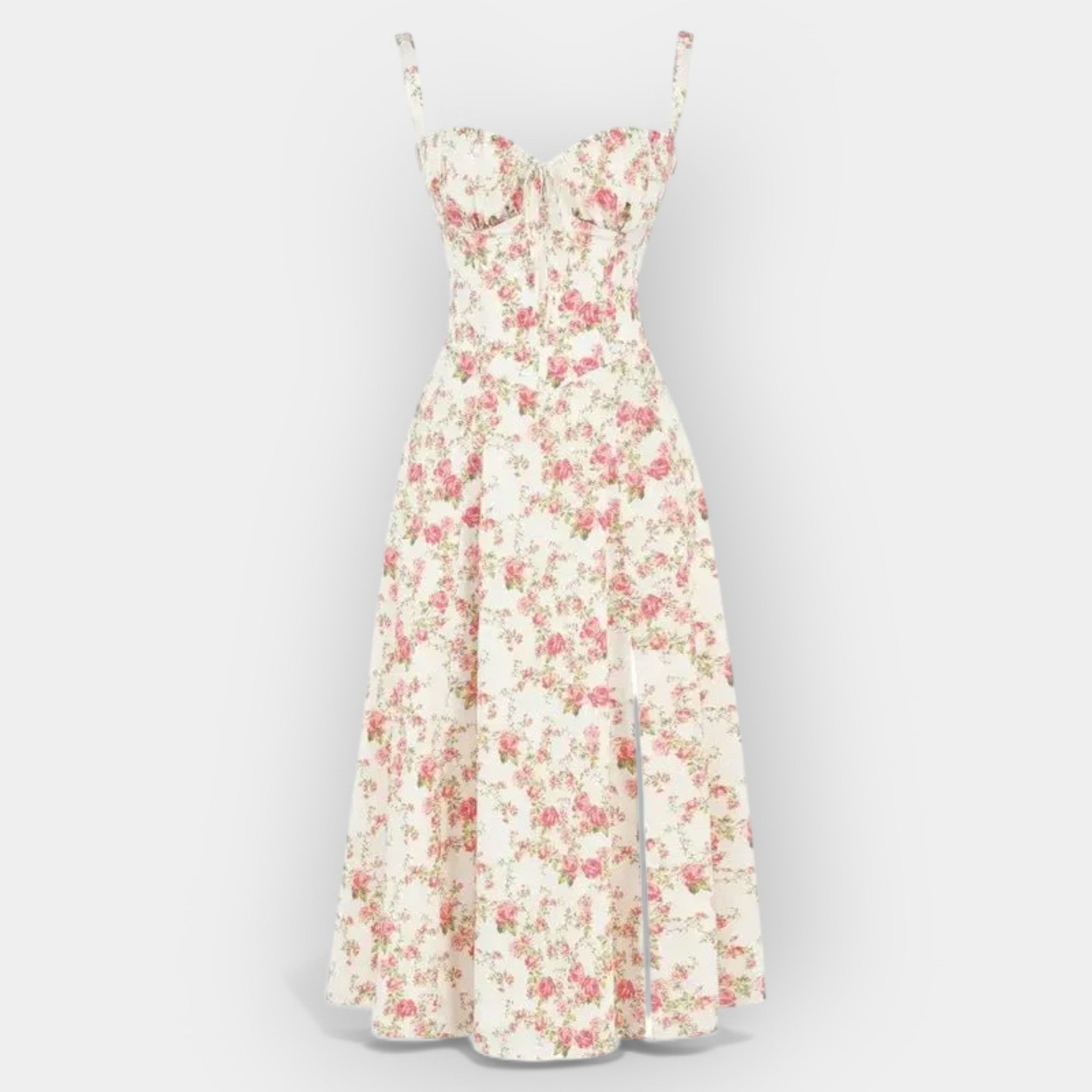 Robe Midi avec Corset