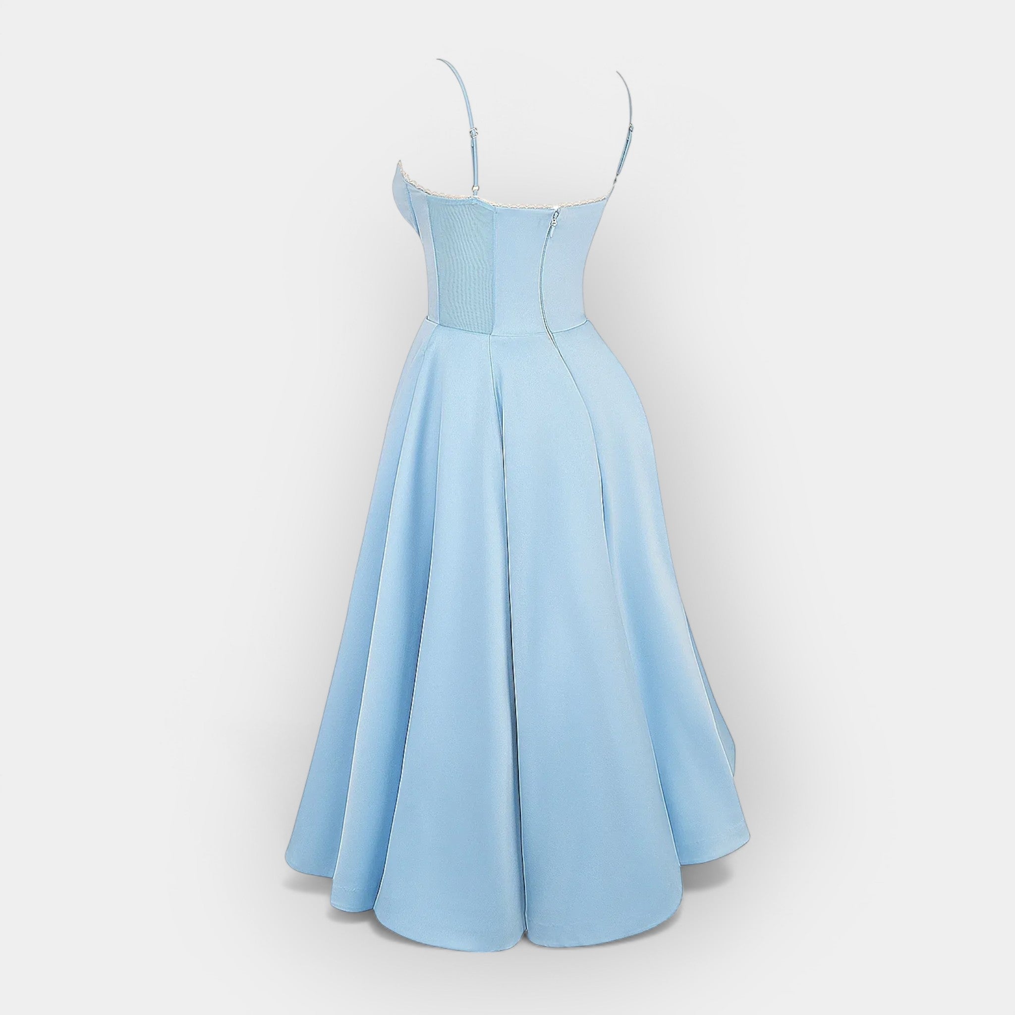 Robe Midi avec Ligne Élégante