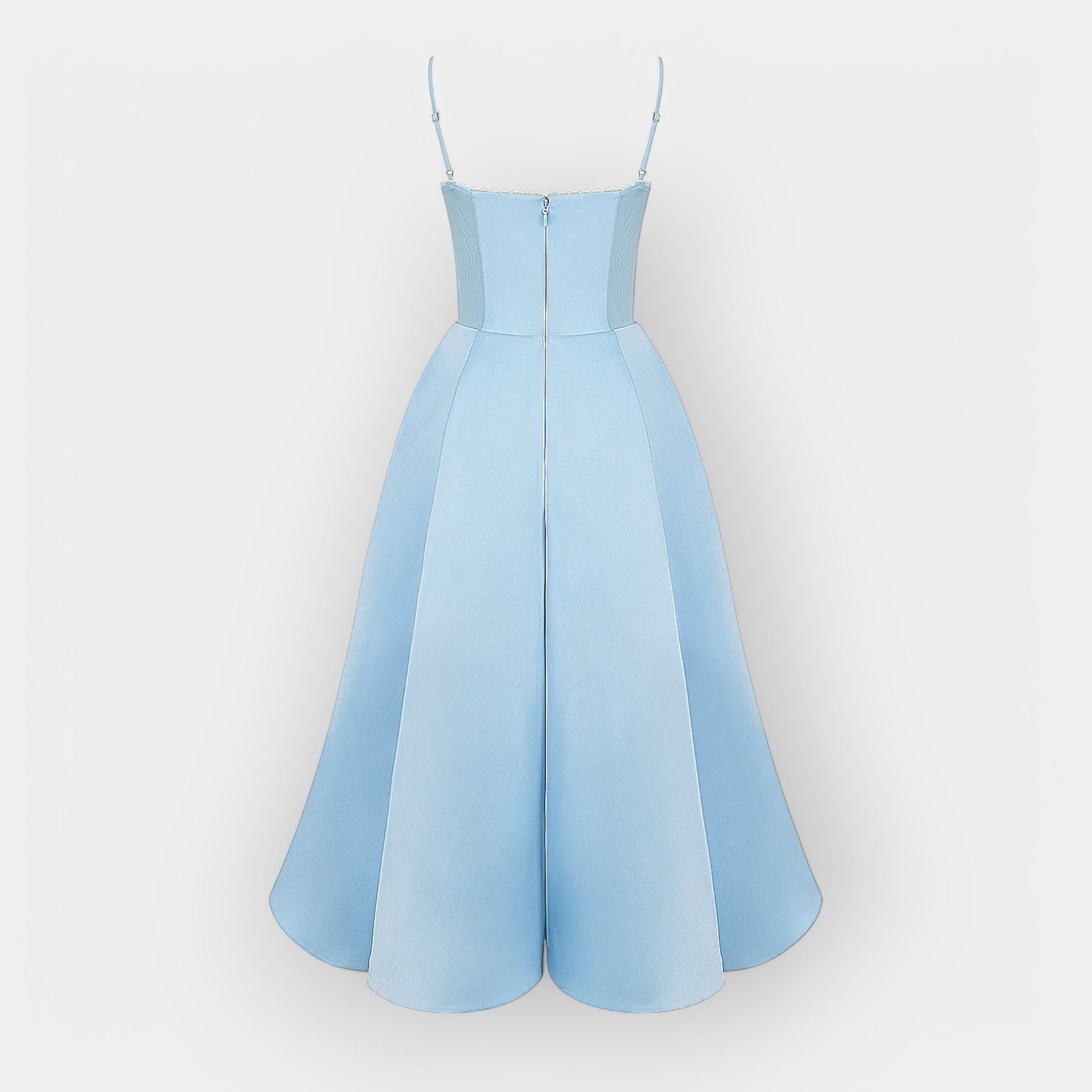 Robe Midi avec Ligne Élégante