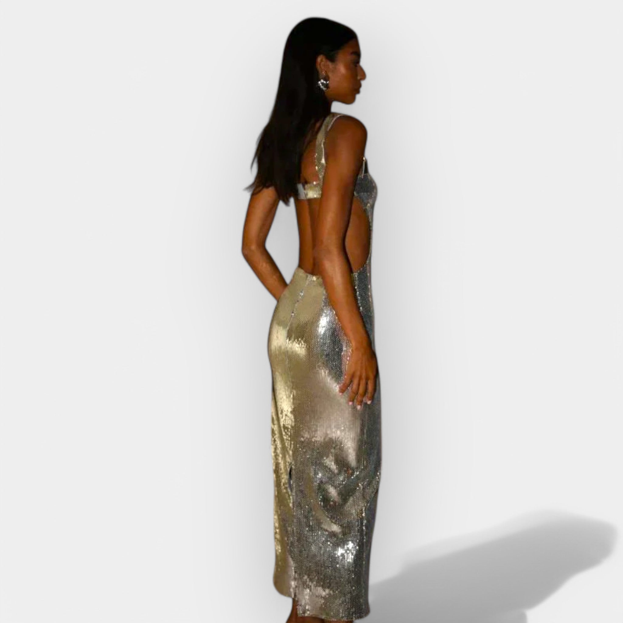 Robe Maxi Brillante