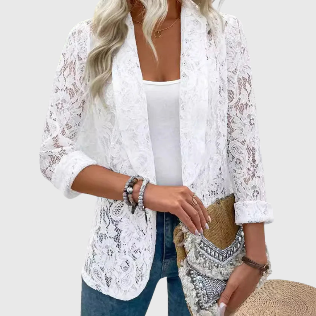 Felicity – Blazer en Dentelle de Luxe