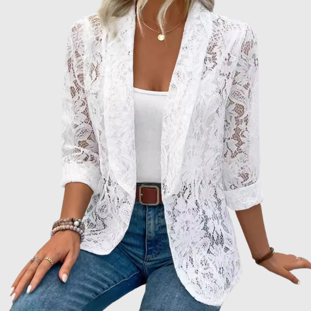 Felicity – Blazer en Dentelle de Luxe
