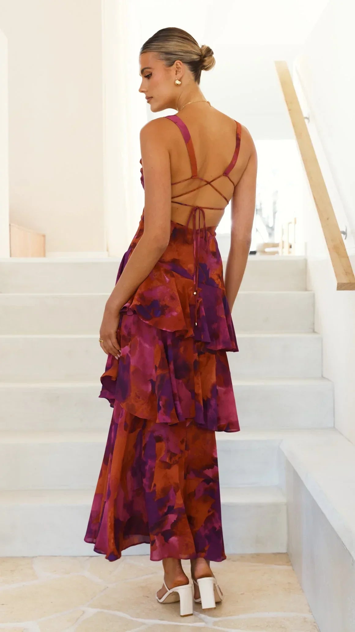 Teresa™ | Robe Longue Fluide – Élégance Estivale Assurée
