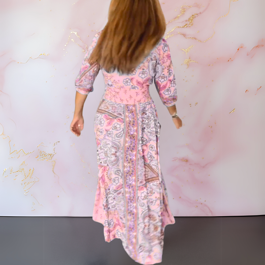 JULIA | SOMMERKLEID MIT V-AUSSCHNITT