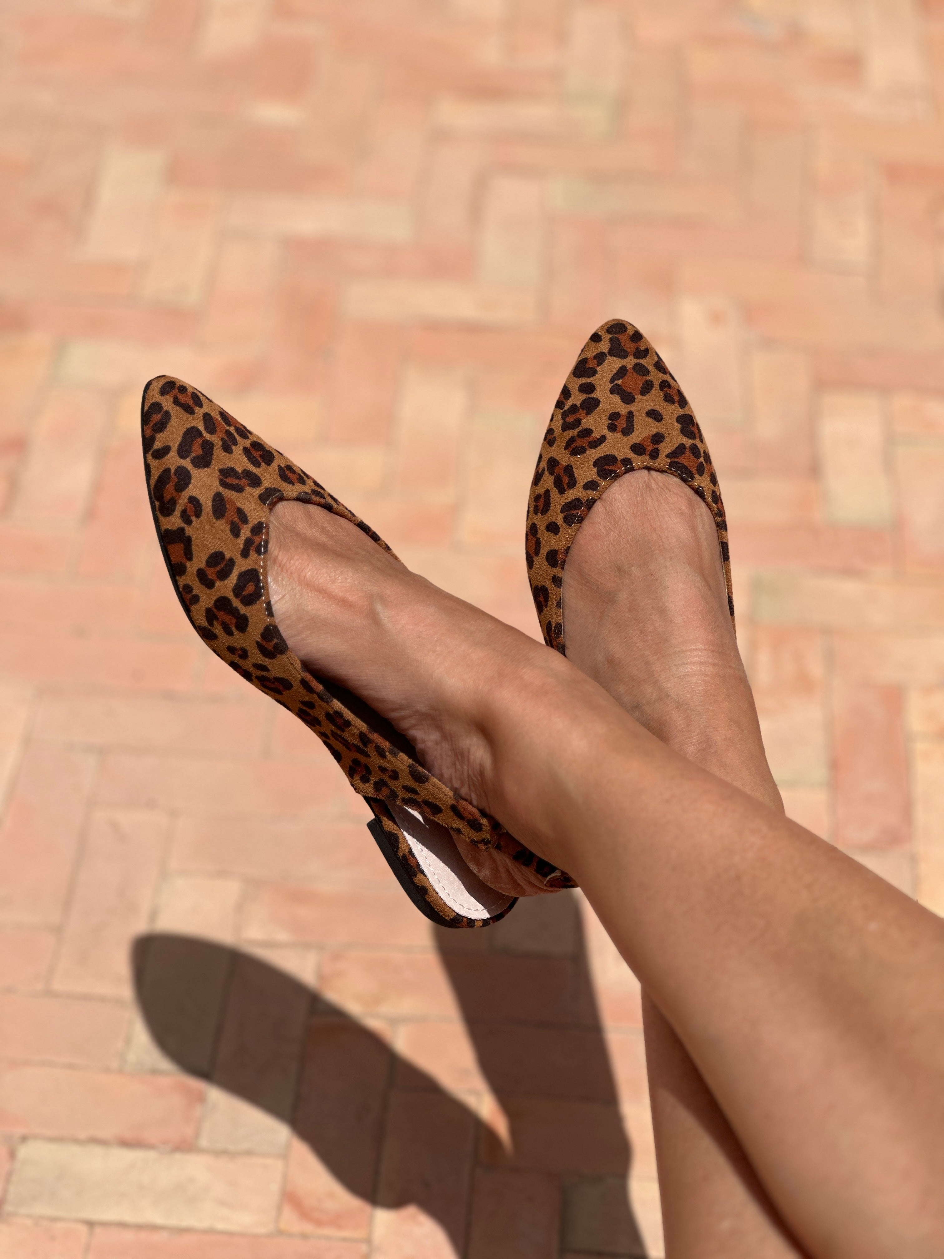 Slingbacks Charline léopard