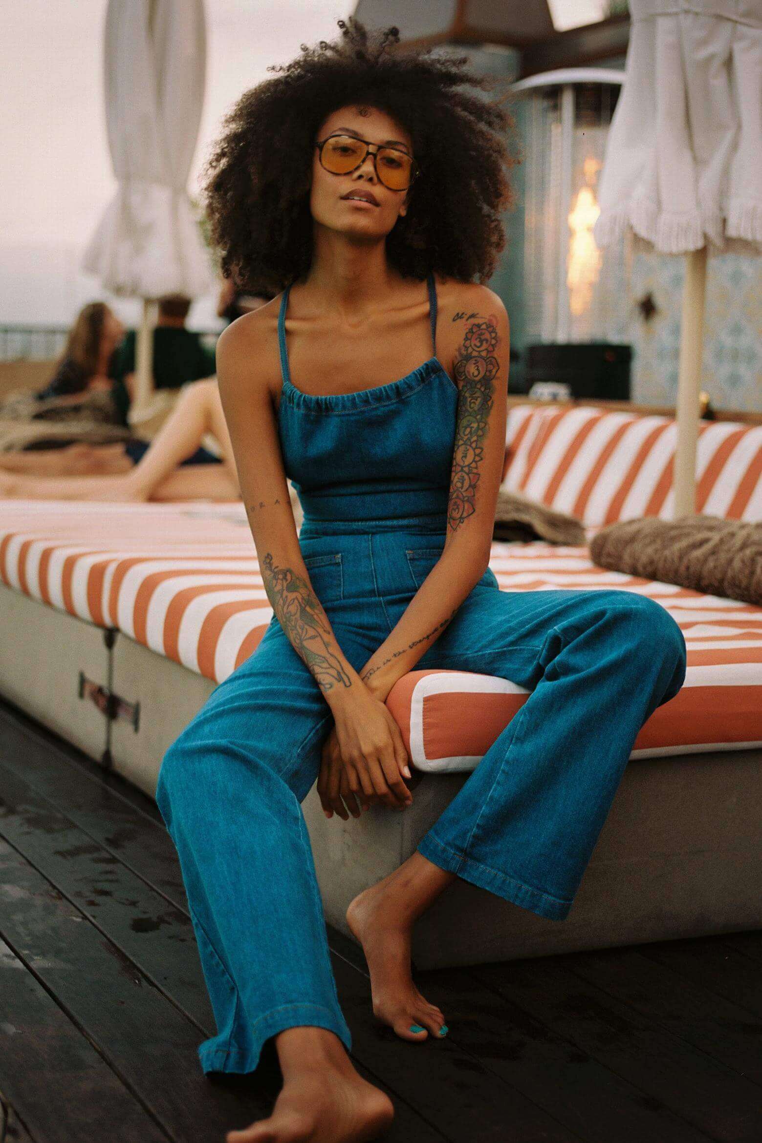 Romy – Combinaison Denim