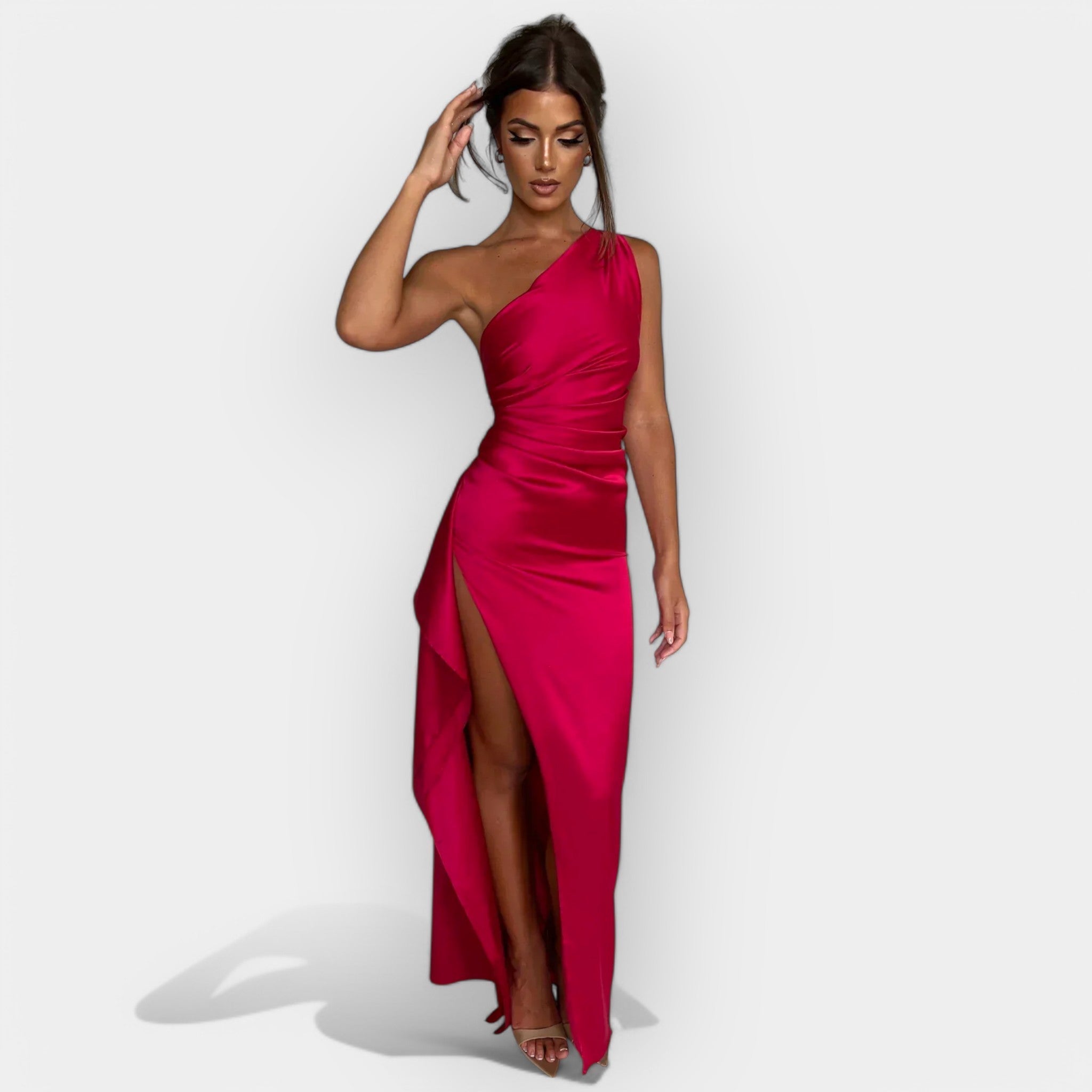 Robe en Satin pour Soirées Élégantes