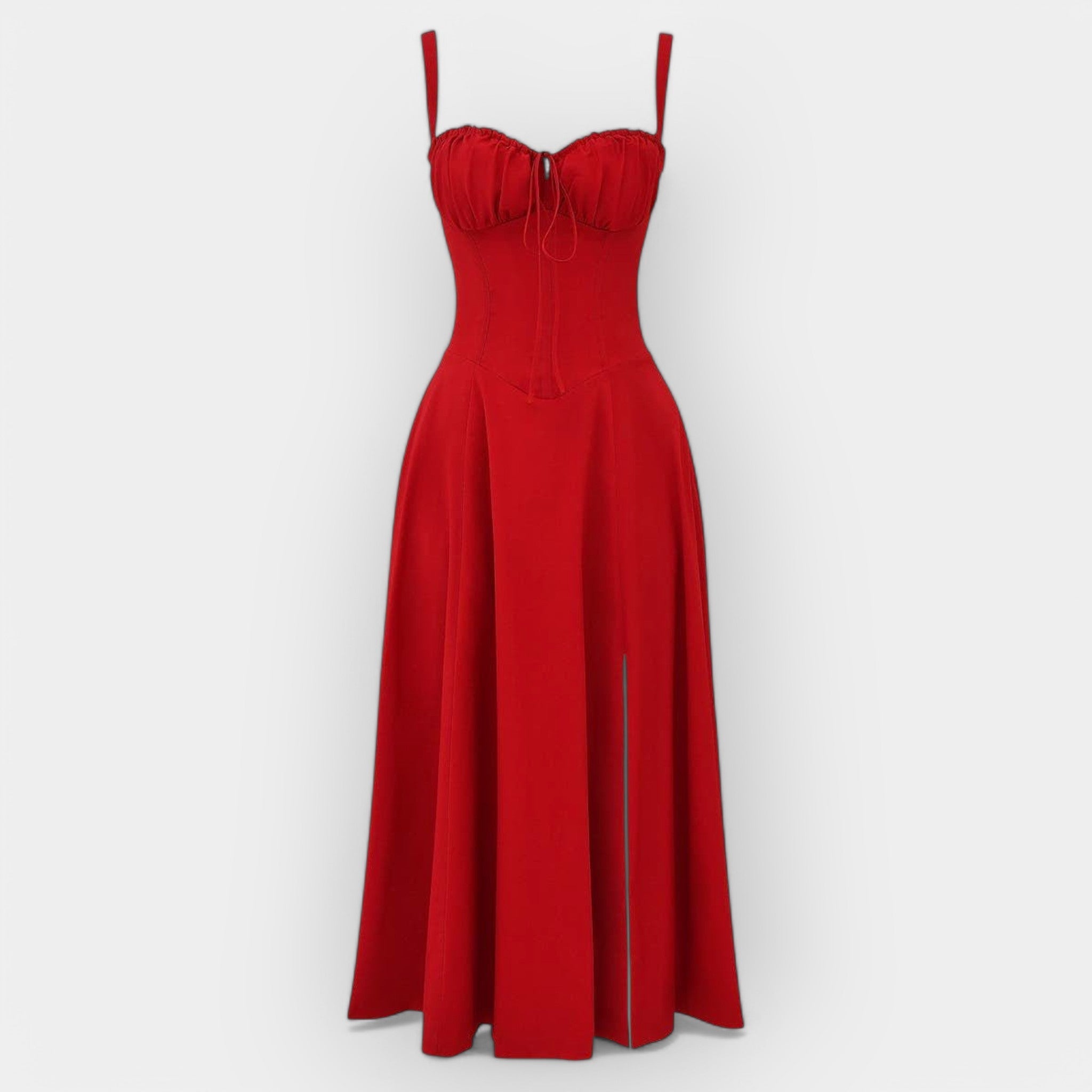 Robe Midi avec Corset