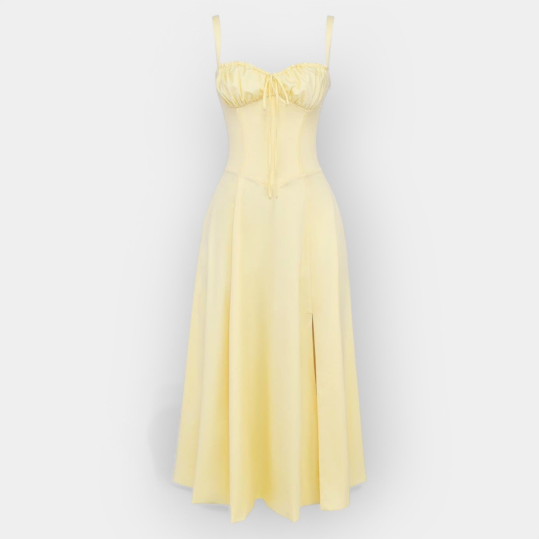 Robe Midi avec Corset