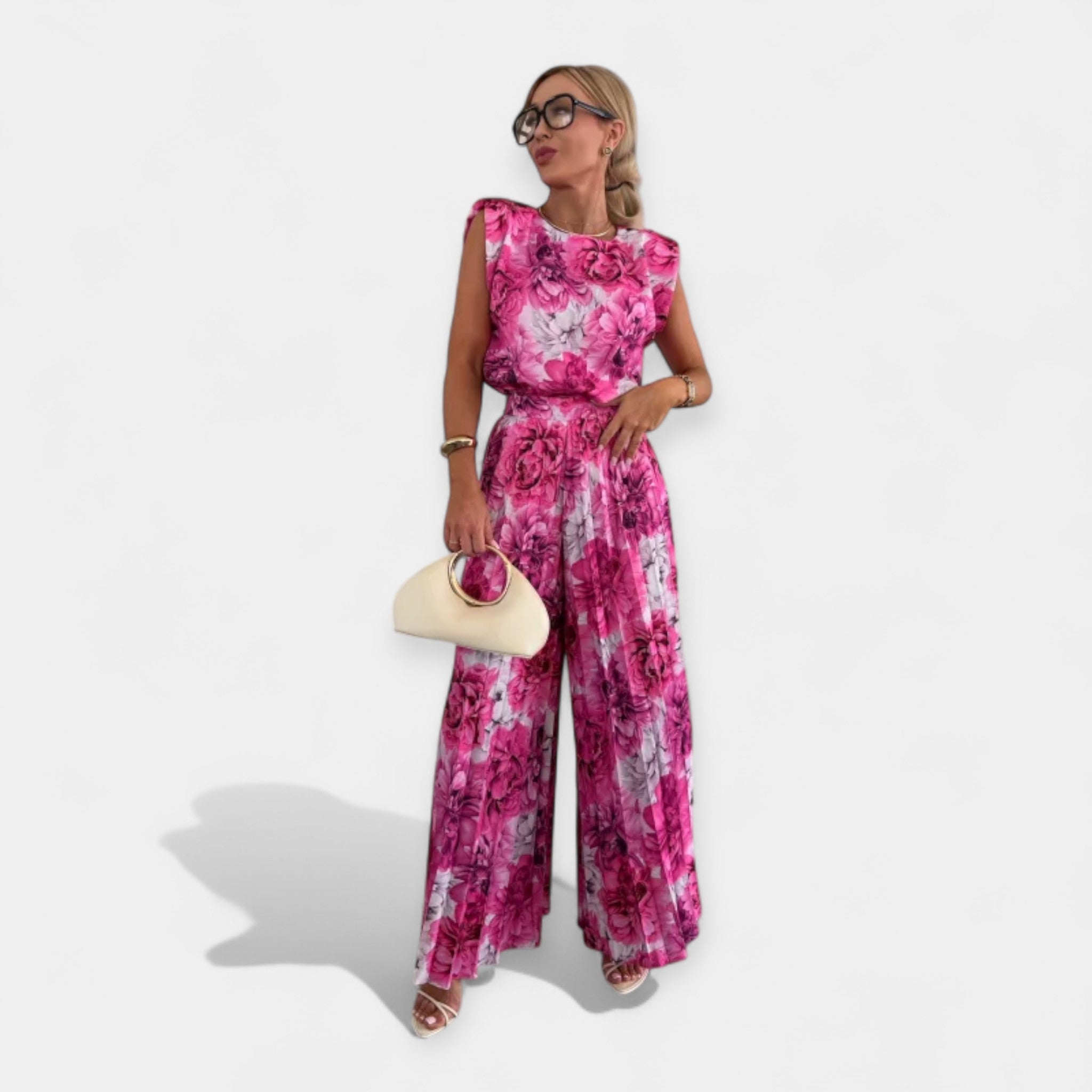 Ensemble d'été avec Top & Pantalon