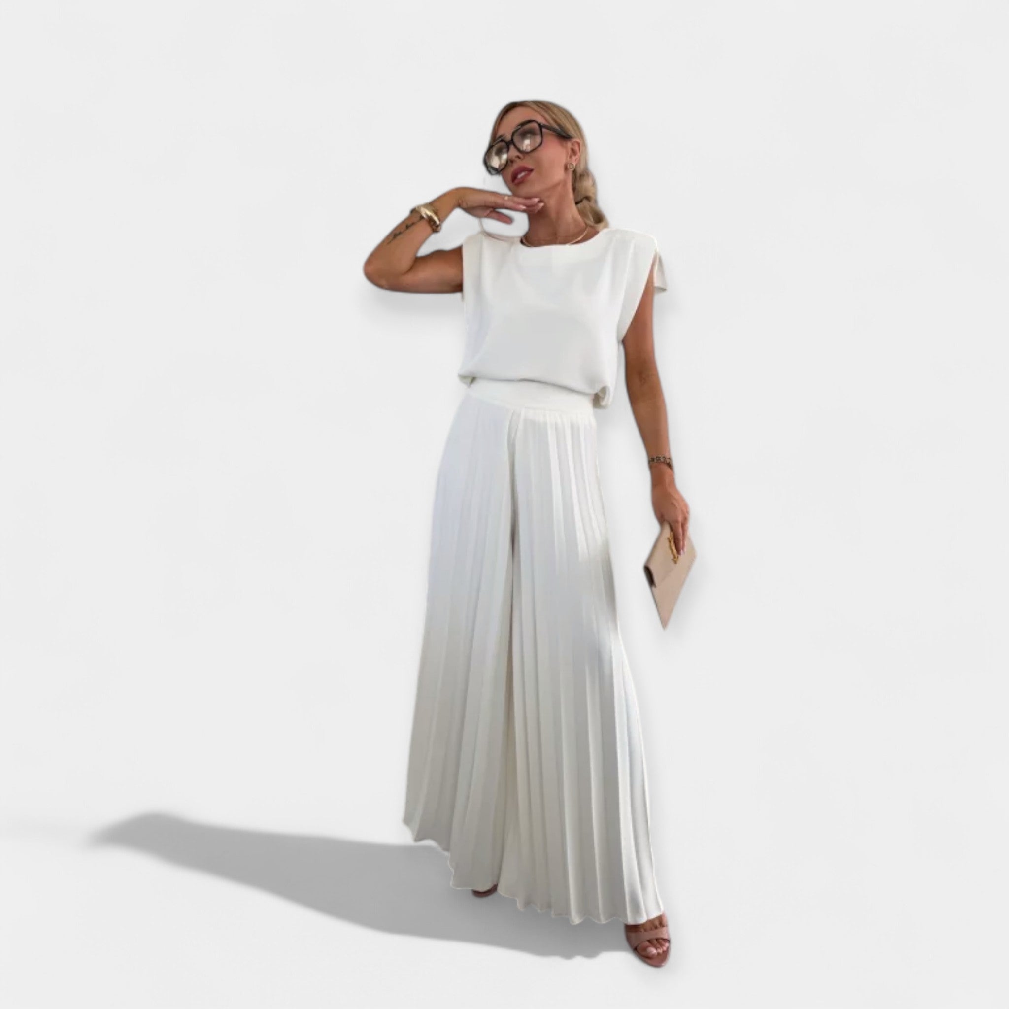 Ensemble d'été avec Top & Pantalon